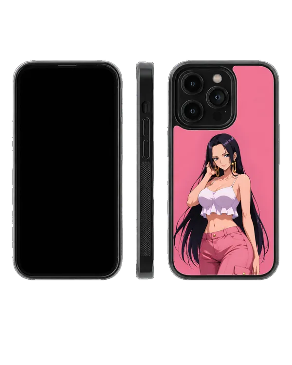 Boa_Hancock_One_Piece_Theme_Glass_Phone_Covr_Default_Title