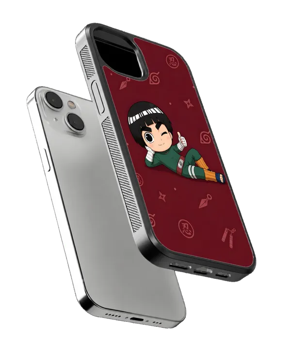 Rock_Lee_Chibi_Character_Theme_Glass_Phone_Covr_Default_Title