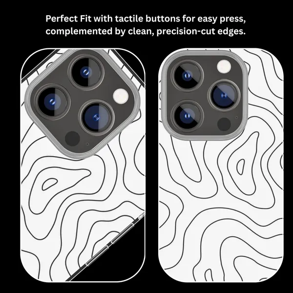 Black_White_Topographic_Contour_Lines_Premium_Glass_Phone_Covr_Default_Title
