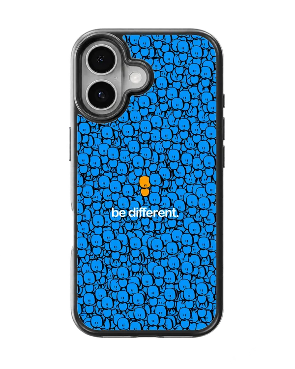 Be_Different_Blue_Smiley_Character_Premium_Glass_Phone_Covr_Default_Title