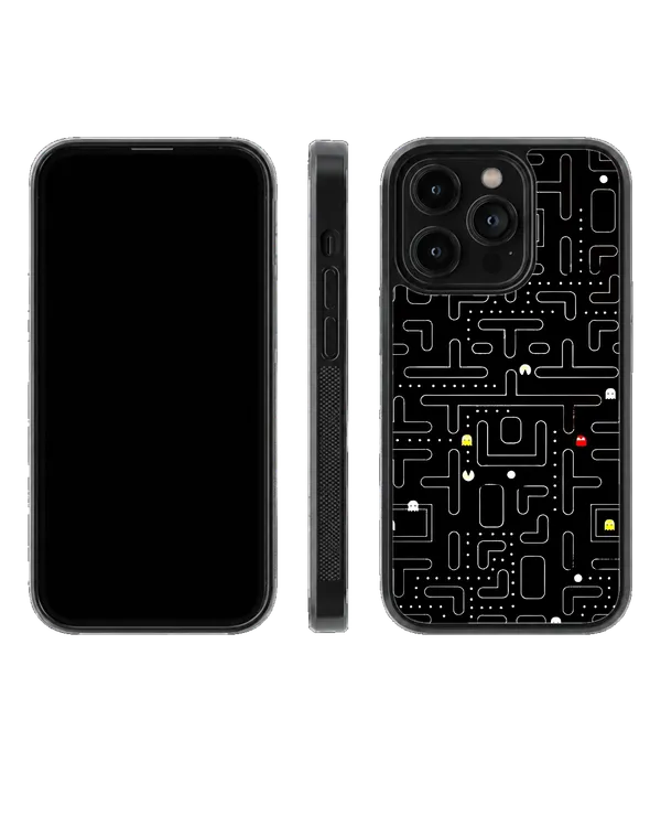 Pac_Man_Maze_Gaming_Premium_Glass_Phone_Covr_Default_Title