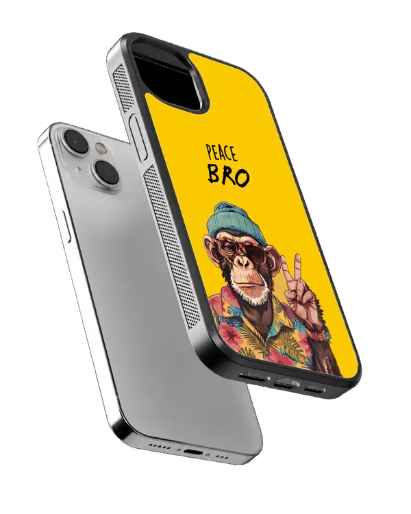 Peace_Bro_Monkey_Aesthetic_Glass_Phone_Covr_Default_Title