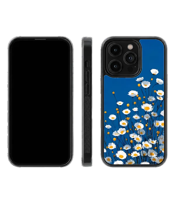 Aesthetic_White_Flower_Blue_Floral_Phone_Covr_Default_Title