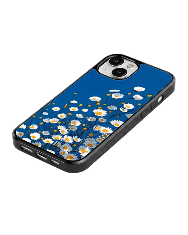Aesthetic_White_Flower_Blue_Floral_Phone_Covr_Default_Title
