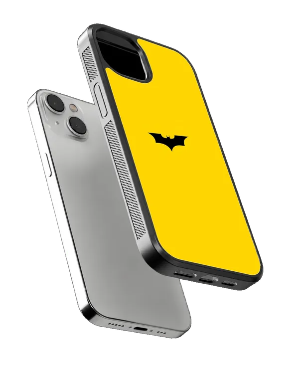 Minimalist_Batman_Inspired_Yellow_Premium_Glass_Phone_Covr_Default_Title
