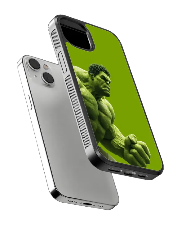 Hulk_Inspired_Green_Premium_Glass_Phone_Covr_Default_Title