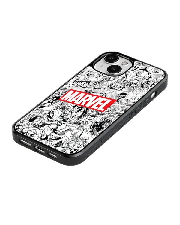 Marvel_Comic_Black_White_Aesthetic_Glass_Phone_Covr_Default_Title