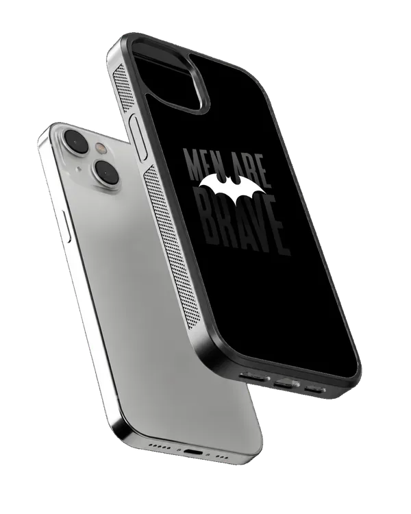 Batman_Men_Are_Brave_Minimalist_Aesthetic_Glass_Phone_Covr_Default_Title