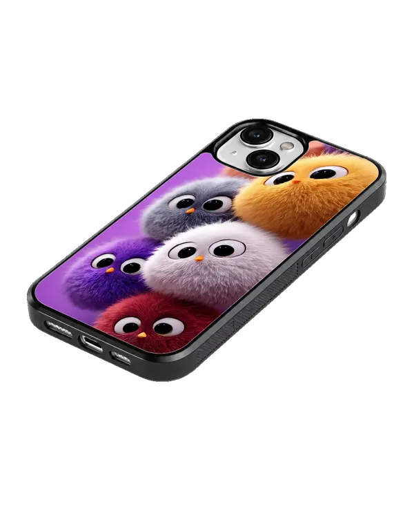 Cute_Fluffy_Bird_Premium_Glass_Phone_Covr_Default_Title