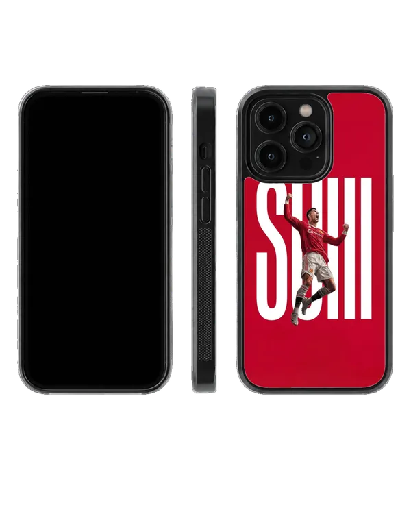 Cristiano_Ronaldo_Siuu_Manchester_United_Football_Premium_Glass_Covr_Default_Title