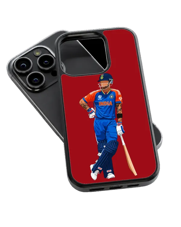 Virat_Kohli_Silhouette_Indian_Cricket_Premium_Glass_Covr_Default_Title