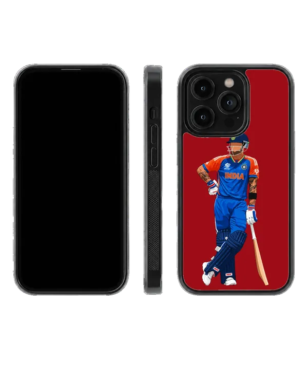 Virat_Kohli_Silhouette_Indian_Cricket_Premium_Glass_Covr_Default_Title