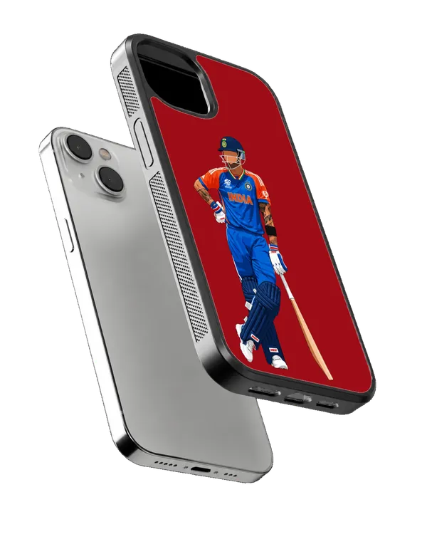 Virat_Kohli_Silhouette_Indian_Cricket_Premium_Glass_Covr_Default_Title