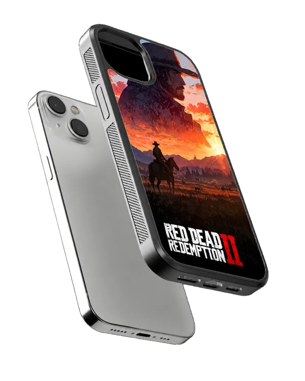 Red_Dead_Redemption_2_Cowboy_Sunset_Gaming_Premium_Glass_Covr_Default_Title