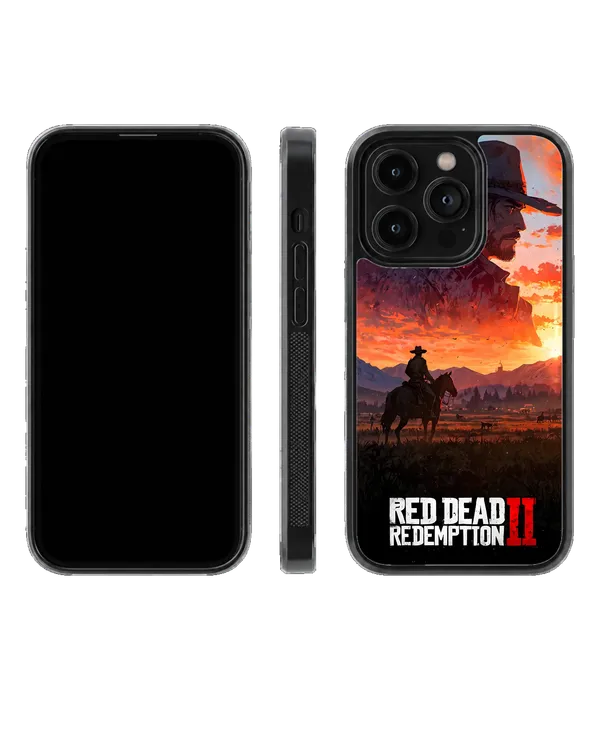 Red_Dead_Redemption_2_Cowboy_Sunset_Gaming_Premium_Glass_Covr_Default_Title