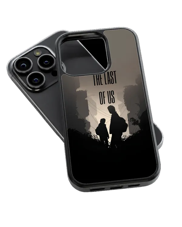 The_Last_Of_Us_Ellie_Joel_Silhouette_Gaming_Premium_Glass_Covr_Default_Title