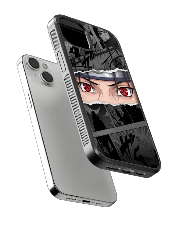 Itachi_Uchiha_Sharingan_Torn_Manga_Premium_Glass_Covr_Default_Title