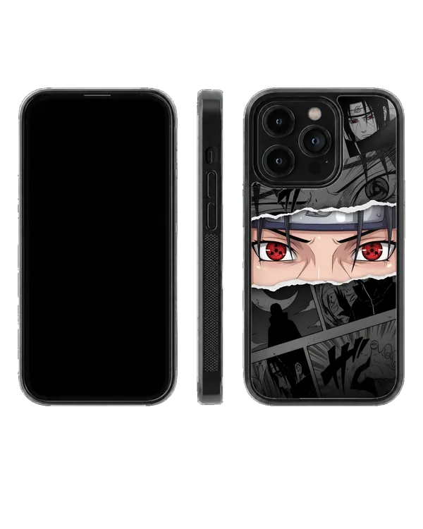 Itachi_Uchiha_Sharingan_Torn_Manga_Premium_Glass_Covr_Default_Title
