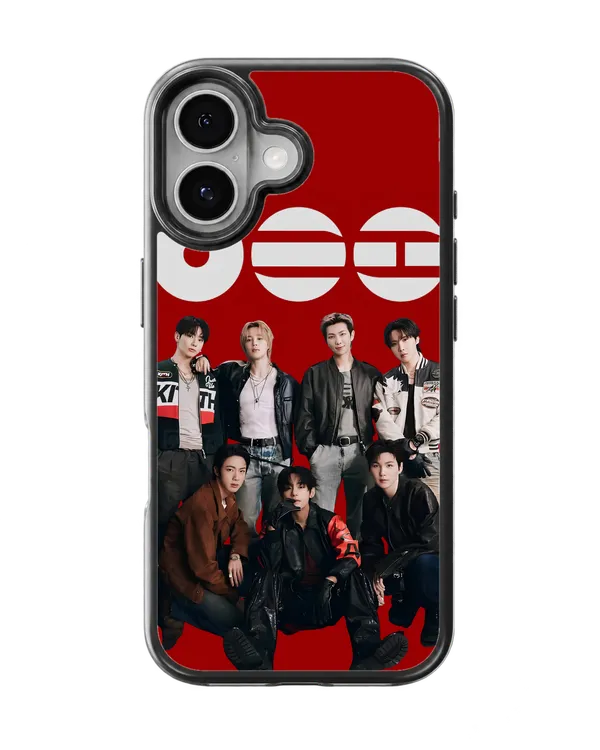 Bts_Red_Logo_Group_Photo_K_Pop_Aesthetic_Premium_Glass_Covr_Default_Title