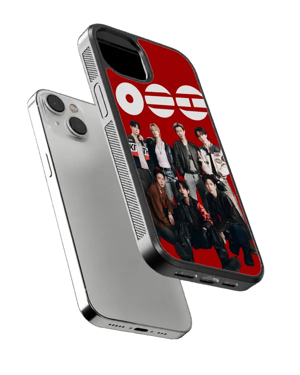 Bts_Red_Logo_Group_Photo_K_Pop_Aesthetic_Premium_Glass_Covr_Default_Title