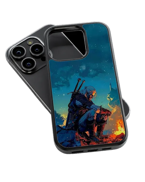 The_Witcher_Geralt_Of_Rivia_Dark_Fantasy_Warrior_Premium_Glass_Covr_Default_Title