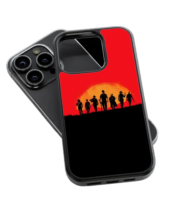 Red_Dead_Redemption_2_Van_Der_Linde_Gang_Sunset_Western_Premium_Glass_Covr_Default_Title