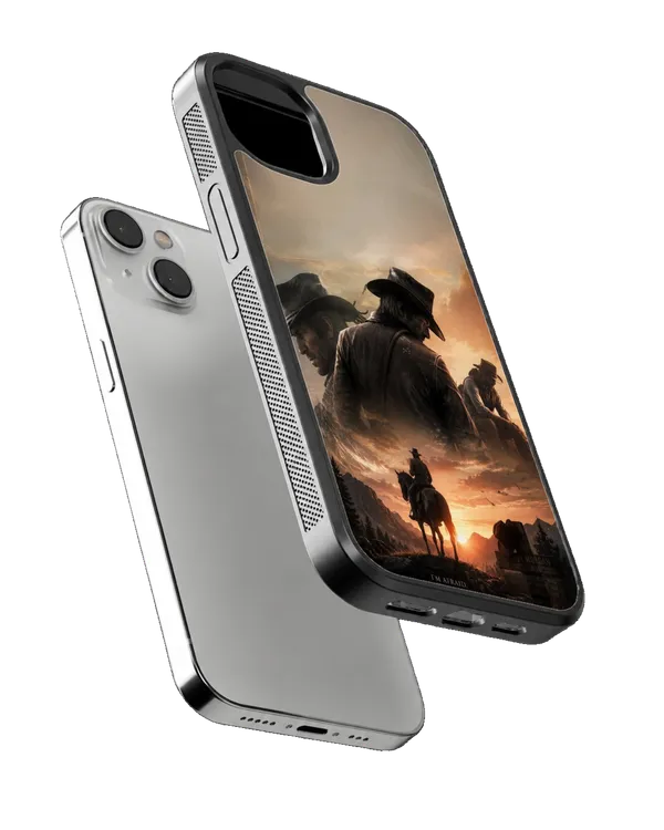 Rdr2_Arthur_Morgan_Western_Cowboy_Sunset_Premium_Glass_Covr_Default_Title