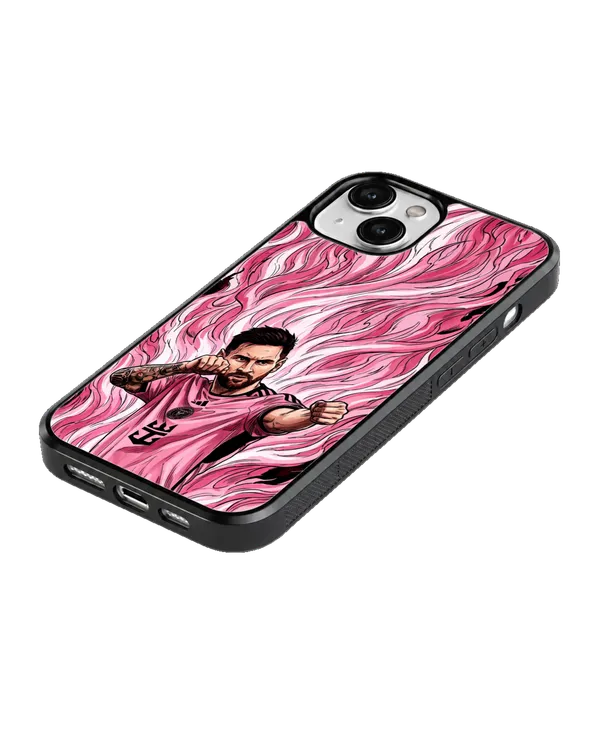 Lionel_Messi_Inter_Miami_Pink_Jersey_Football_Anime_Art_Premium_Glass_Covr_Default_Title