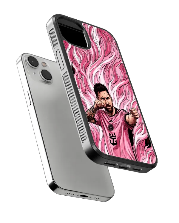 Lionel_Messi_Inter_Miami_Pink_Jersey_Football_Anime_Art_Premium_Glass_Covr_Default_Title