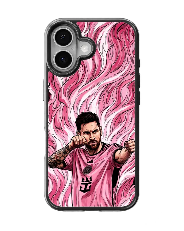 Lionel_Messi_Inter_Miami_Pink_Jersey_Football_Anime_Art_Premium_Glass_Covr_Default_Title