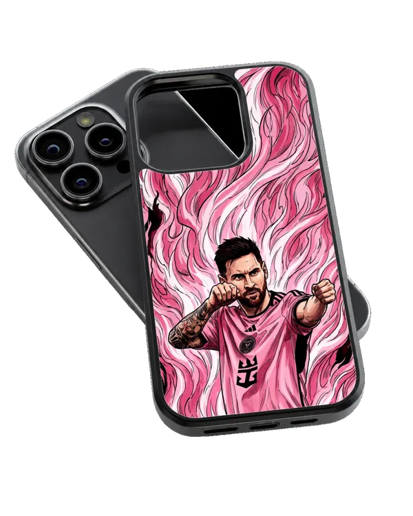 Lionel_Messi_Inter_Miami_Pink_Jersey_Football_Anime_Art_Premium_Glass_Covr_Default_Title