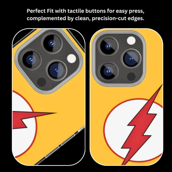 The_Reverse_Flash_Lightning_Bolt_Yellow_Minimalist_Superhero_Premium_Glass_Covr_Default_Title