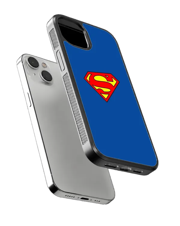 Superman_Classic_Logo_Blue_Minimalist_Superhero_Premium_Glass_Covr_Default_Title