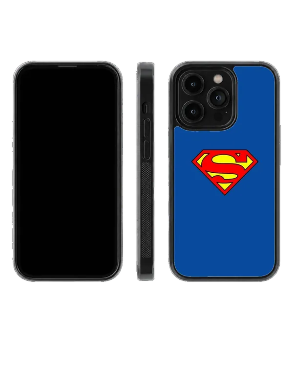 Superman_Classic_Logo_Blue_Minimalist_Superhero_Premium_Glass_Covr_Default_Title
