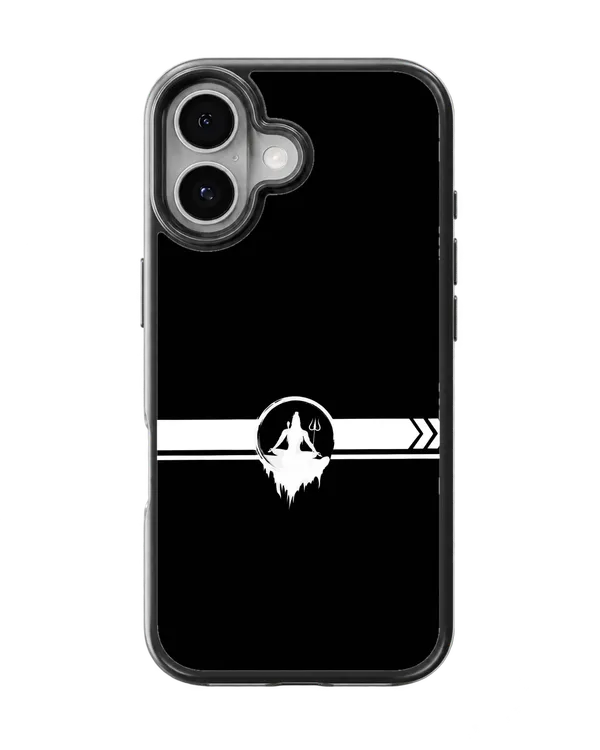 Mahadev_Shiva_Meditation_Minimalist_Black_White_Spiritual_Premium_Glass_Covr_Default_Title