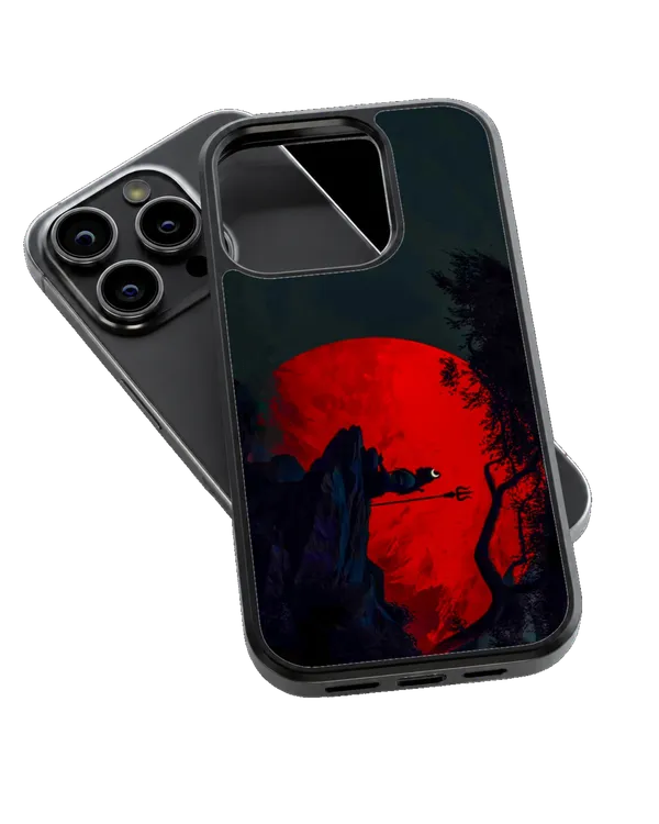 Mahadev_Shiva_Trishul_Red_Moon_Night_Silhouette_Spiritual_Premium_Glass_Covr_Default_Title