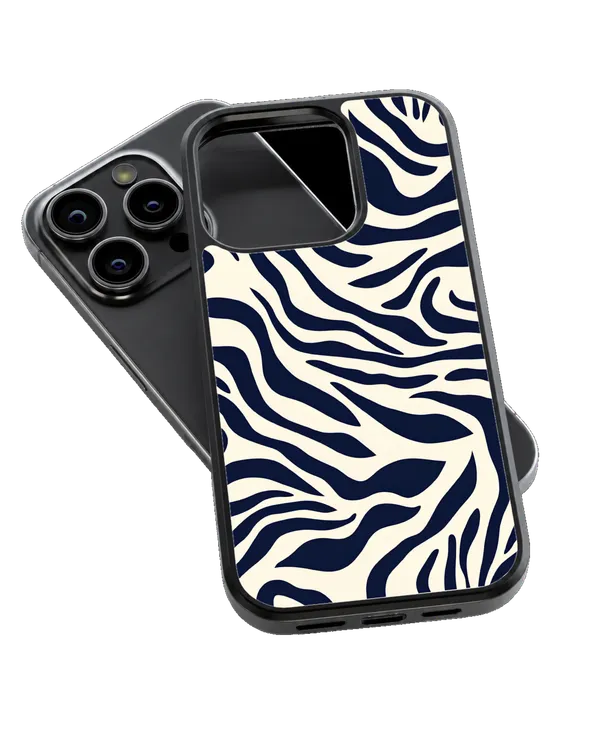Navy_Blue_Zebra_Print_Abstract_Animal_Pattern_Premium_Glass_Covr_Default_Title