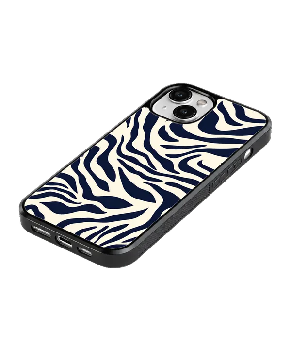 Navy_Blue_Zebra_Print_Abstract_Animal_Pattern_Premium_Glass_Covr_Default_Title