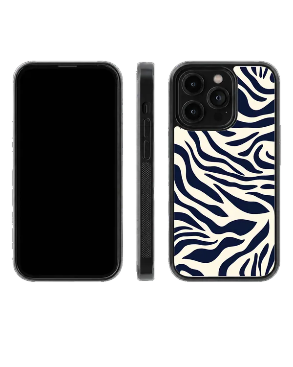 Navy_Blue_Zebra_Print_Abstract_Animal_Pattern_Premium_Glass_Covr_Default_Title