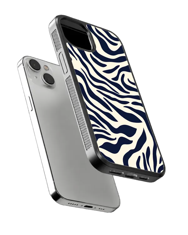 Navy_Blue_Zebra_Print_Abstract_Animal_Pattern_Premium_Glass_Covr_Default_Title