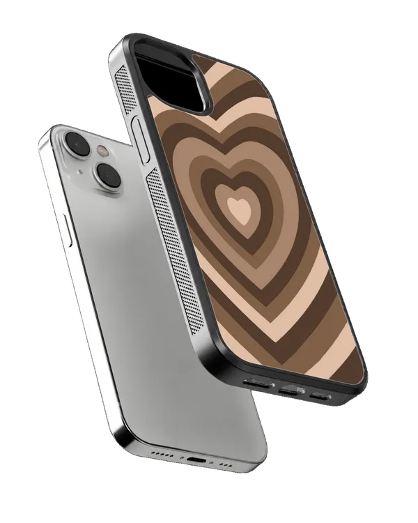 Brown_Coquette_Heart_Pattern_Aesthetic_Minimalist_Premium_Glass_Covr_Default_Title