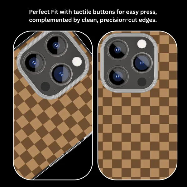 Brown_Checkerboard_Aesthetic_Retro_Minimalist_Premium_Glass_Covr_Default_Title
