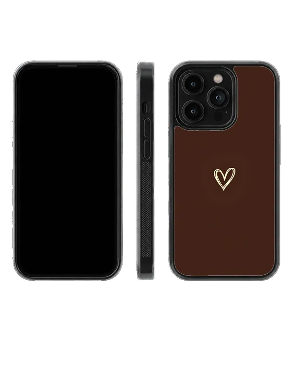 Minimal_Brown_Heart_Doodle_Aesthetic_Cute_Premium_Glass_Covr_Default_Title