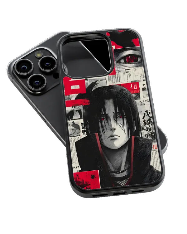 Itachi_Uchiha_Red_Eye_Anime_Manga_Collage_Premium_Glass_Covr_Default_Title
