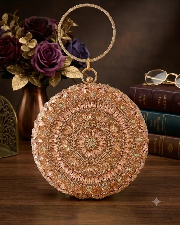 Pink_Pu_Embellished_Party_Sling_Bag_For_Women