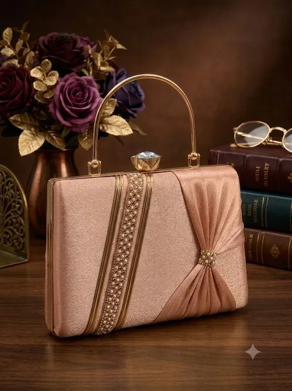 Peach_Pu_Embellished_Party_Clutch_For_Women