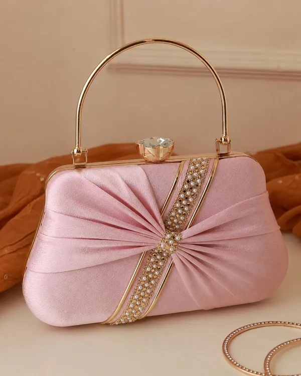 Pink_Pu_Embellished_Party_Clutch_For_Women