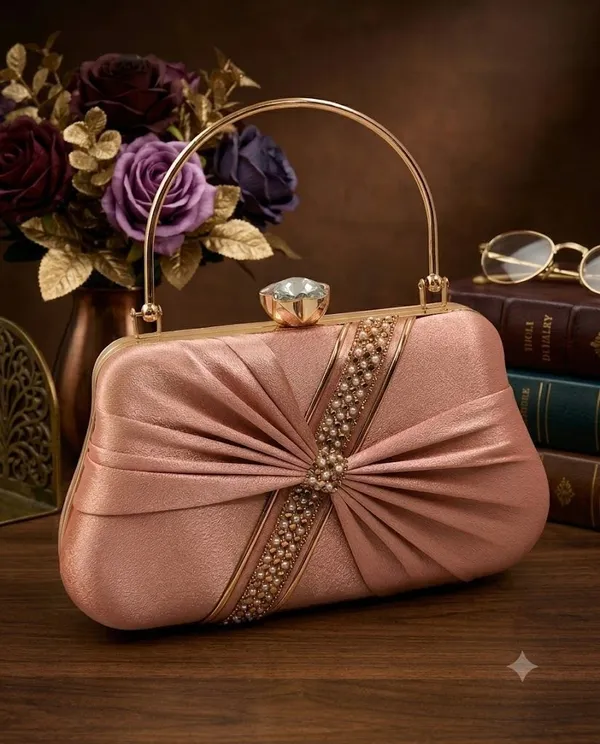 Peach_Pu_Embellished_Party_Clutch_For_Women