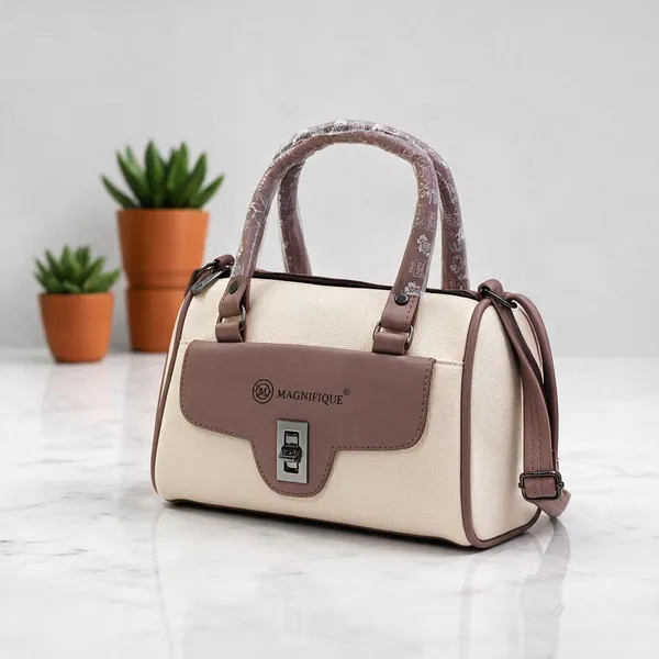 Clear_Pu_Duffle_Style_Sling_Bag_For_Women