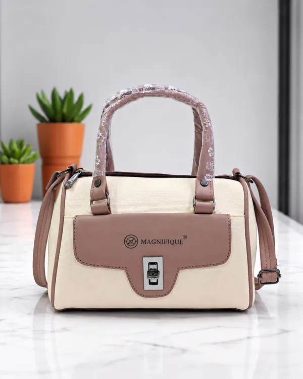 Clear_Pu_Duffle_Style_Sling_Bag_For_Women
